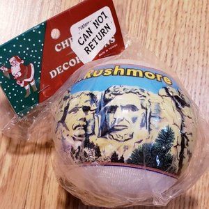 Mount Rushmore 1927-1941 Christmas Ornament
